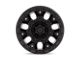 Fuel Wheels Traction Matte Black with Double Dark Tint Wheel; 20x10 (18-24 Jeep Wrangler JL)