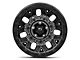 Fuel Wheels Traction Matte Gunmetal with Black Ring Wheel; 17x9; -12mm Offset (07-18 Jeep Wrangler JK)