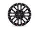 Fuel Wheels Quake Gloss Black Milled Wheel; 18x9; 1mm Offset (99-04 Jeep Grand Cherokee WJ)