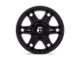 Fuel Wheels Slayer Matte Black Wheel; 17x9 (07-18 Jeep Wrangler JK)