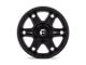 Fuel Wheels Slayer Matte Black Wheel; 17x9 (18-24 Jeep Wrangler JL)