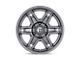 Fuel Wheels Slayer Matte Gunmetal Wheel; 18x8.5 (07-18 Jeep Wrangler JK)