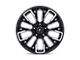 Fuel Wheels Rebar Gloss Black Milled Wheel; 20x10 (07-18 Jeep Wrangler JK)