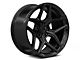 Fuel Wheels Flux Gloss Black Wheel; 17x9; 1mm Offset (18-24 Jeep Wrangler JL)