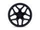 Fuel Wheels Flux Blackout Wheel; 17x9 (18-24 Jeep Wrangler JL)