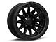 Fuel Wheels Piston Blackout Wheel; 17x9 (07-18 Jeep Wrangler JK)