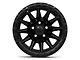 Fuel Wheels Piston Blackout Wheel; 17x9 (18-24 Jeep Wrangler JL)