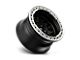 KMC Grenade Crawl Beadlock Satin Black Wheel; 18x9; 10mm Offset (18-24 Jeep Wrangler JL)