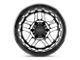 KMC Recon Satin Black Machined Wheel; 17x8.5 (07-18 Jeep Wrangler JK)