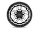 KMC Recon Satin Black Machined Wheel; 17x8.5; 18mm Offset (07-18 Jeep Wrangler JK)