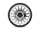 KMC Impact Satin Black Machined Wheel; 17x9 (18-24 Jeep Wrangler JL)