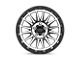 KMC Impact Satin Black Machined Wheel; 18x9 (18-24 Jeep Wrangler JL)