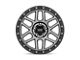 KMC Mesa Satin Black with Gray Tint Wheel; 17x9 (18-24 Jeep Wrangler JL)