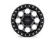 KMC Riot SBL Anthracite with Satin Black Lip Wheel; 18x9 (07-18 Jeep Wrangler JK)