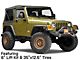 KMC Canyon Matte Bronze Wheel; 17x8; 35mm Offset (97-06 Jeep Wrangler TJ)