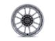 KMC Wrath Matte Anthracite Wheel; 20x9; 0mm Offset (18-24 Jeep Wrangler JL)