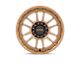 KMC Wrath Matte Bronze Wheel; 20x9 (07-18 Jeep Wrangler JK)