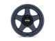 KMC Lobo Metallic Blue Wheel; 17x8.5 (18-24 Jeep Wrangler JL)