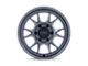 KMC Range Matte Anthracite Wheel; 17x8.5 (18-24 Jeep Wrangler JL)