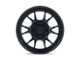 KMC Range Matte Black Wheel; 17x8.5 (07-18 Jeep Wrangler JK)