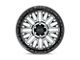 Moto Metal MO802 Gloss Black Machined with Gray Tint Wheel; 22x10; -18mm Offset (18-24 Jeep Wrangler JL)