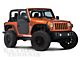 Bestop 2-Piece Full Fabric Front Doors; Black Diamond (07-18 Jeep Wrangler JK)