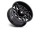 Moto Metal Turbine Gloss Black Milled Wheel; 20x10 (07-18 Jeep Wrangler JK)