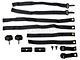 Bestop Safari-Style Header Bikini Top; Cable Style; Black Diamond (10-18 Jeep Wrangler JK 4-Door)