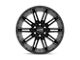 Moto Metal Kraken Gloss Black Milled Wheel; 22x10 (07-18 Jeep Wrangler JK)