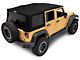 Bestop Supertop NX Soft Top with Tinted Windows; Black Twill (07-18 Jeep Wrangler JK 4-Door)