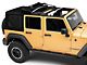 Bestop Supertop NX Soft Top with Tinted Windows; Black Twill (07-18 Jeep Wrangler JK 4-Door)