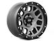 Pro Comp Wheels Vertigo Dark Gray with Black Lip Wheel; 17x9; -6mm Offset (07-18 Jeep Wrangler JK)