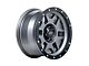 Pro Comp Wheels Phaser Matte Graphite with Black Lip Wheel; 17x9 (07-18 Jeep Wrangler JK)