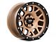 Pro Comp Wheels Vertigo Matte Bronze with Black Lip Wheel; 17x9 (18-24 Jeep Wrangler JL)