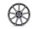 Status Mammoth Matte Anthracite Wheel; 22x9.5 (11-21 Jeep Grand Cherokee WK2)
