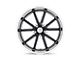 US Mag Rambler Gloss Black Milled Wheel; 20x10.5 (18-24 Jeep Wrangler JL)