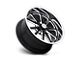 US Mag Rambler Gloss Black Milled Wheel; 22x11; 18mm Offset (05-10 Jeep Grand Cherokee WK)