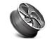 US Mag Desperado Anthracite Milled Diamond Cut Milled Wheel; 20x9.5; 1mm Offset (07-18 Jeep Wrangler JK)