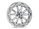 US Mag Rambler Polished Wheel; 22x11 (20-24 Jeep Gladiator JT)