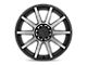 XD Outbreak Satin Black with Gray Tint Wheel; 20x10; -18mm Offset (18-24 Jeep Wrangler JL)