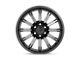 XD Luxe Gloss Black Machined with Gray Tint Wheel; 20x10 (22-24 Jeep Grand Cherokee WL)