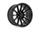 XD Luxe Gloss Black Machined with Gray Tint Wheel; 17x9 (18-24 Jeep Wrangler JL)