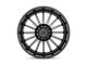 XD Whiplash Gloss Black with Gray Tint Wheel; 20x10; -18mm Offset (07-18 Jeep Wrangler JK)