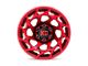 XD Onslaught Candy Red Wheel; 22x12; -44mm Offset (11-21 Jeep Grand Cherokee WK2)