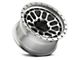 Reika R35 Rambler Machined Clear Wheel; 17x9 (18-24 Jeep Wrangler JL)