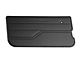 Door Interior Trim Panel; Driver Side; Black (87-95 Jeep Wrangler YJ)