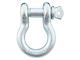 Smittybilt 3/4-Inch D-Ring Shackle with Isolator; Zinc