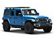 RedRock Multi-Function Platform Style Aluminum Roof Rack (18-24 Jeep Wrangler JL w/ OE Hard Top)