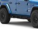 STX Drop Side Step Bars; Black (18-24 Jeep Wrangler JL 4-Door)