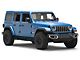 STX Drop Side Step Bars; Black (18-24 Jeep Wrangler JL 4-Door)